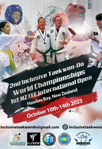 Inclusive Taekwon-Do (disabilities) World Championships & 1st NZ ITF International Open