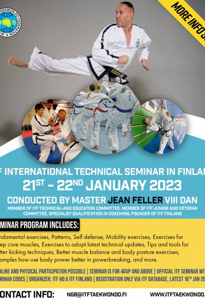International Technical Seminar by Master Jean Feller