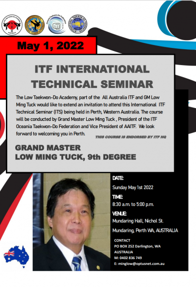 International Technical Seminar by GM Low Ming Tuck, Australia