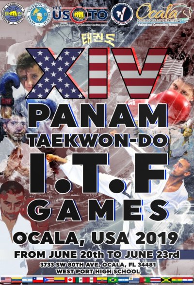 14th PanAm Taekwon-Do games  USA 2019