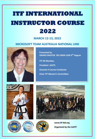 ITF International Instructor Course 2022 by GM Linda Low