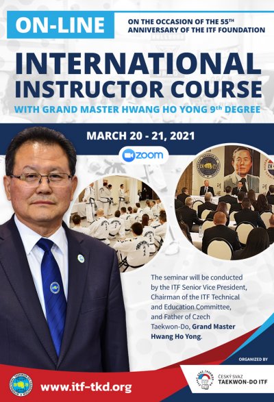 ON-LINE INTERNATIONAL INSTRUCTOR COURSE WITH GM HWANG HO YONG