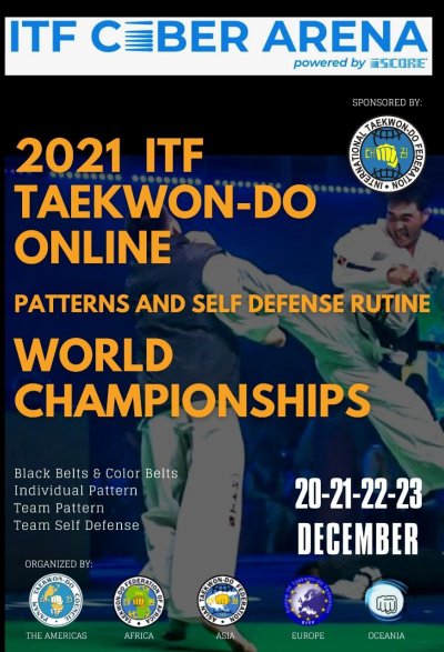 2021 ITF Taekwon-Do Online Patterns and Self-Defense Routine World Championships