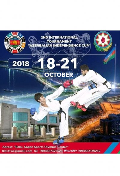 2nd International Tournament (Independence Cup of Azerbaijan)  Taekwon-Do ITF