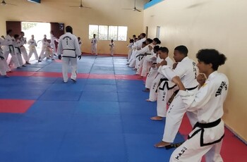 Special Taekwon-Do Training  Dominican Republic by Master Roody Etienne