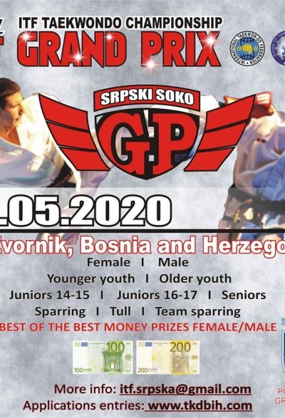 3rd Grand Prix ITF TAEKWON-DO CHAMPIONSHIP - Srpski Soko